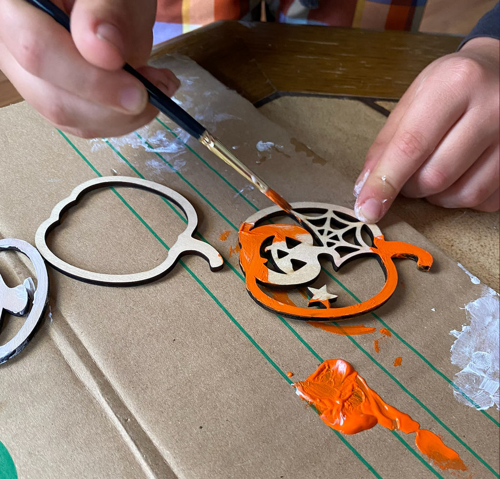 DIY Halovīna ķirbīšu komplekts