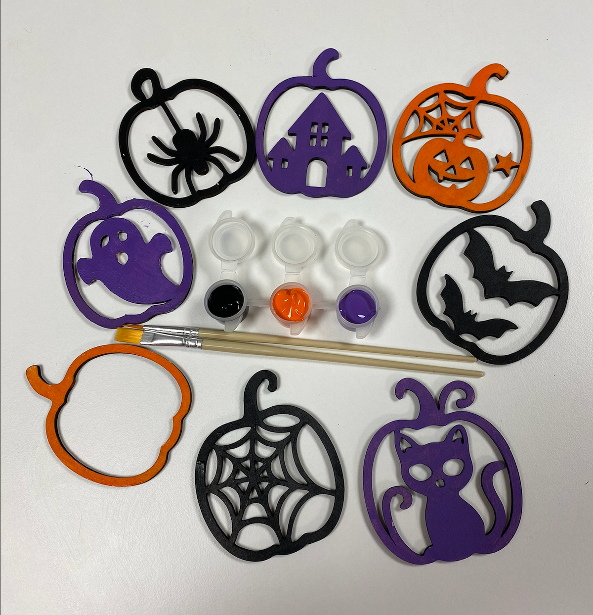 DIY Halovīna ķirbīšu komplekts